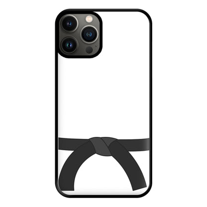 Black Belt Phone Case for iPhone 11 Pro Max