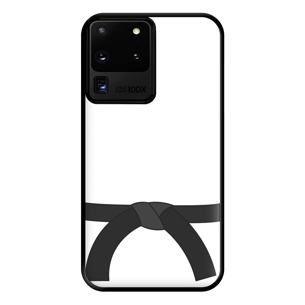 Black Belt Phone Case for Galaxy S20 Ultra