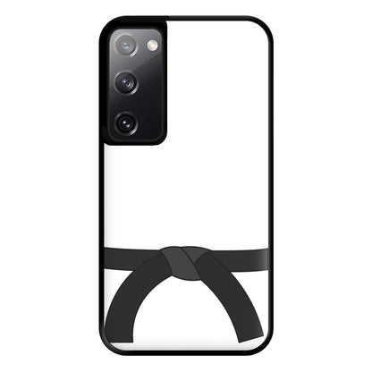 Black Belt Phone Case for Galaxy S20