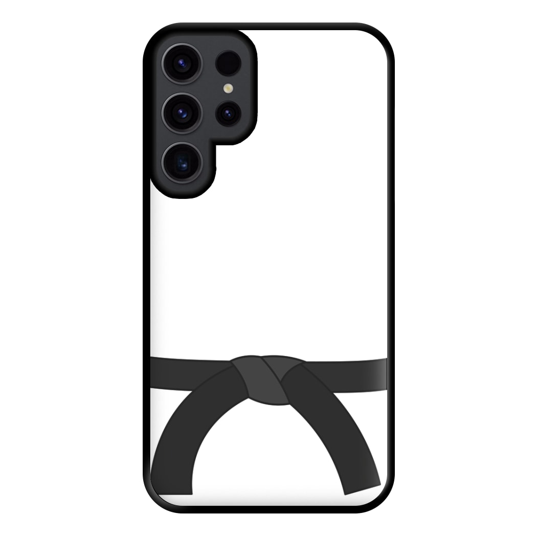 Black Belt Phone Case for Galaxy S23 Ultra