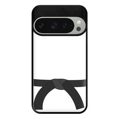 Black Belt Phone Case for Google Pixel 9 Pro XL