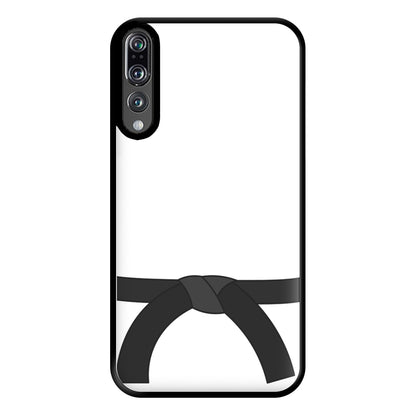 Black Belt Phone Case for Huawei P20 Pro