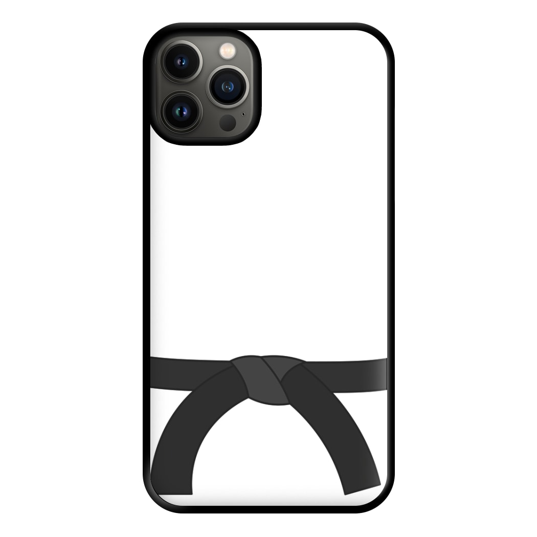 Black Belt Phone Case for iPhone 13