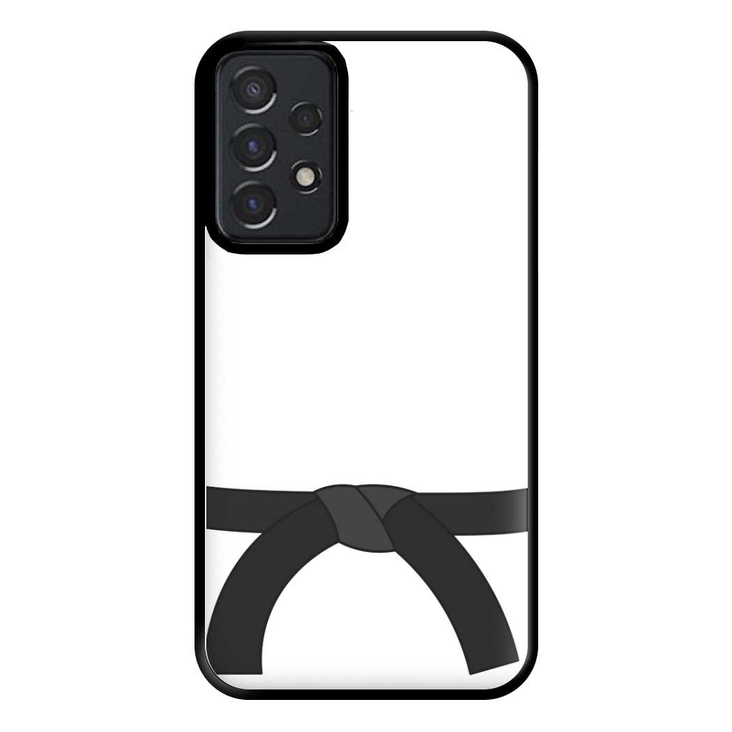 Black Belt Phone Case for Galaxy A52 / A52s