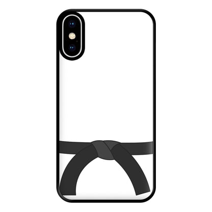 Black Belt Phone Case for iPhone XS Max