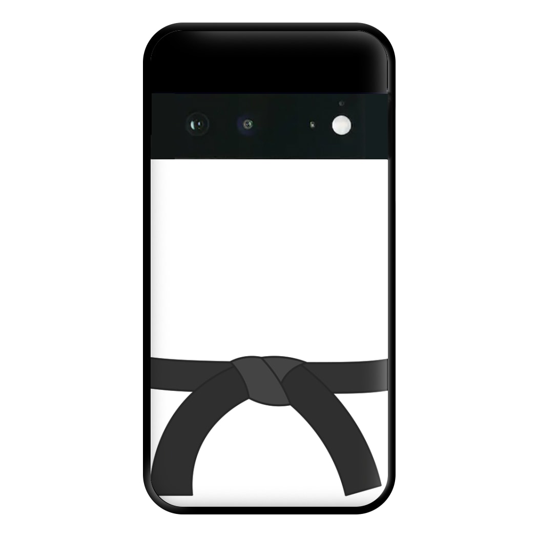 Black Belt Phone Case for Google Pixel 6a