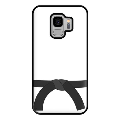 Black Belt Phone Case for Galaxy S9 Plus