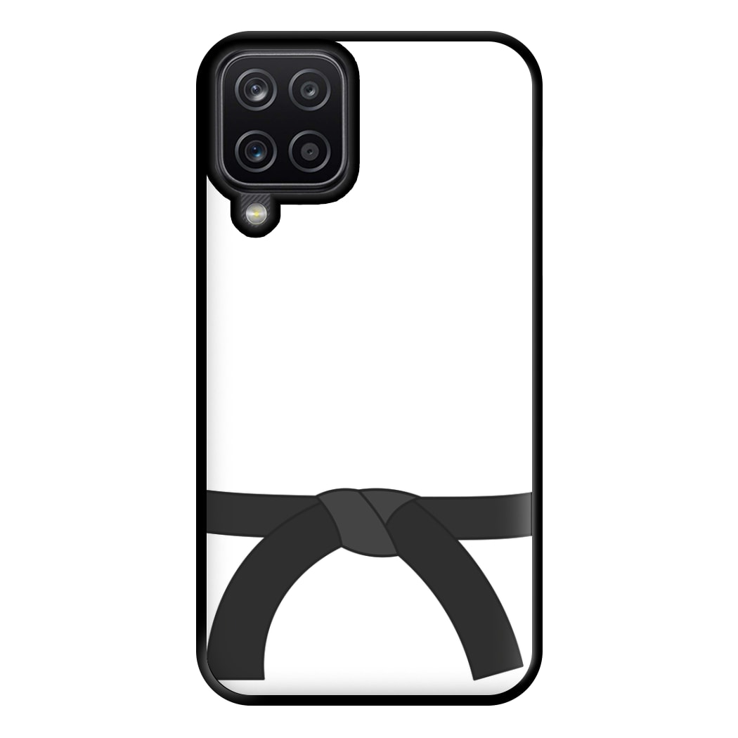 Black Belt Phone Case for Galaxy A12