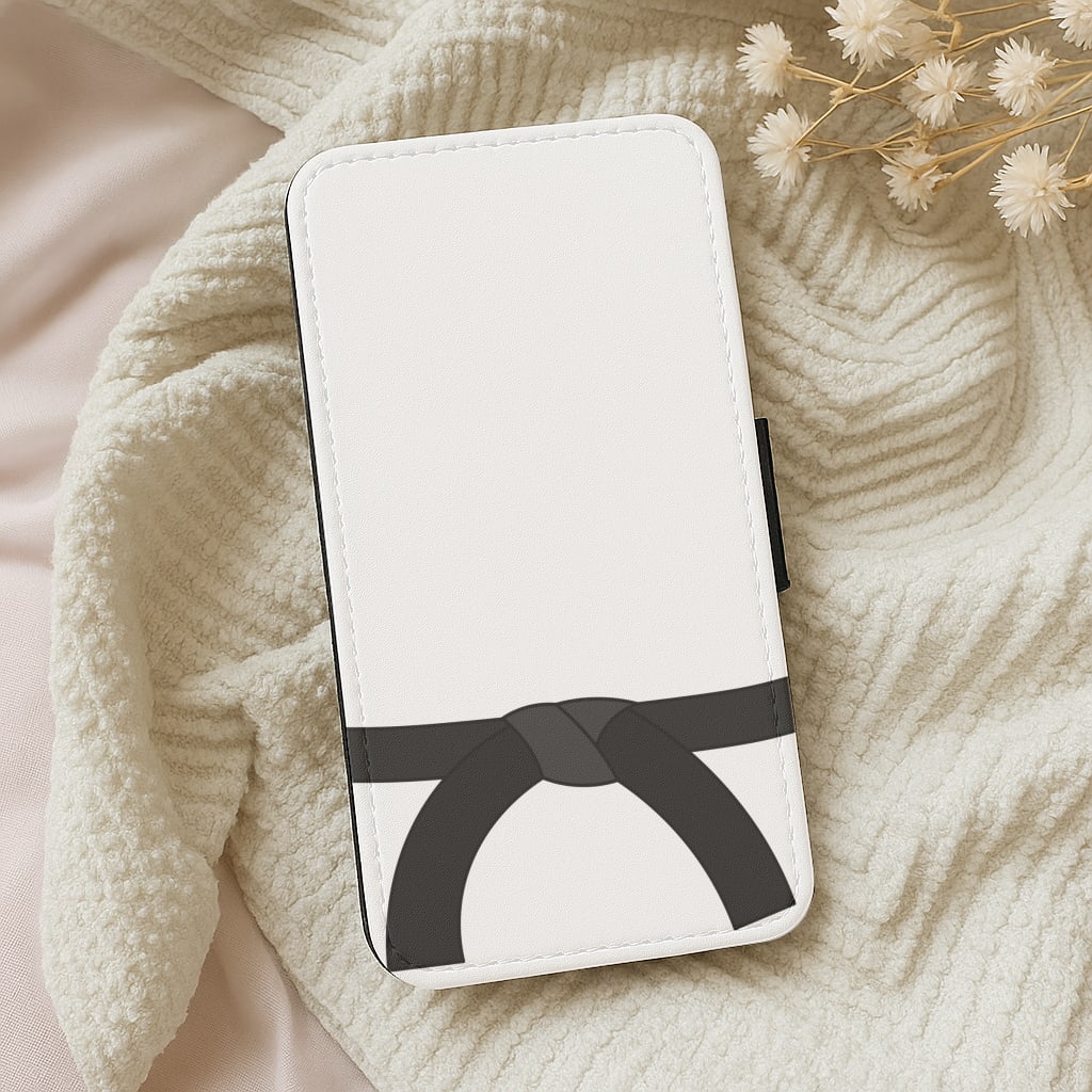 Black Belt Wallet Phone Case