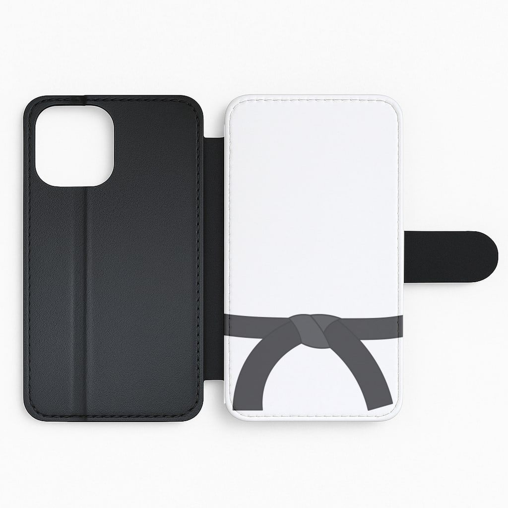 Black Belt Flip Phone Case