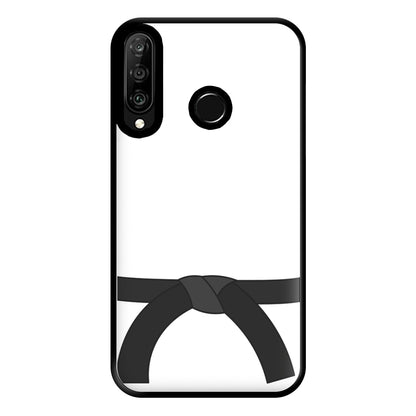 Black Belt Phone Case for Huawei P30 Lite