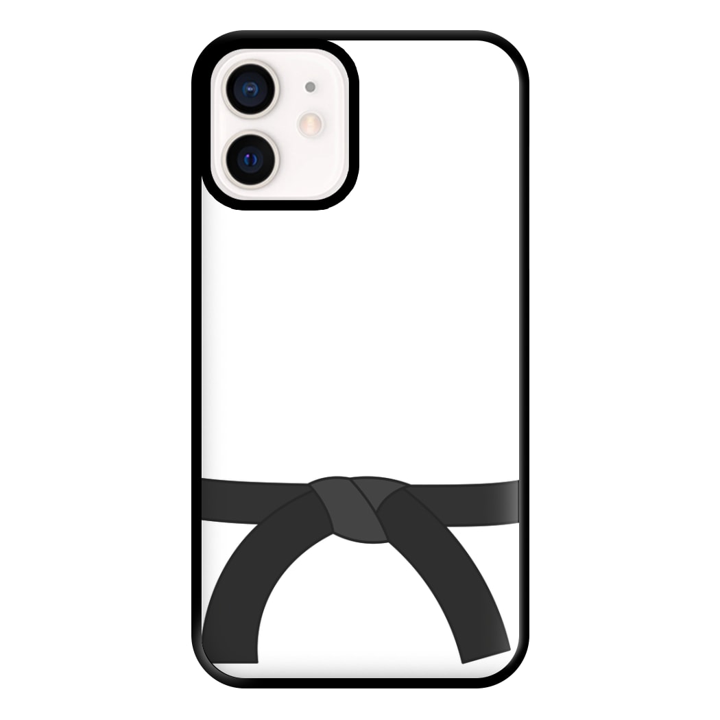 Black Belt Phone Case for iPhone 13 Mini