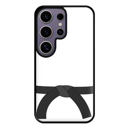 Black Belt Phone Case for Galaxy S25 Ultra