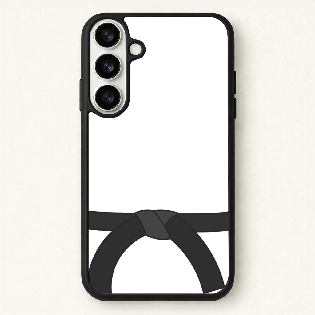 Black Belt Phone Case for Galaxy S26 Plus