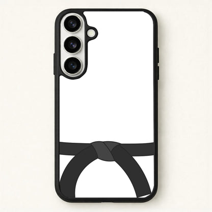 Black Belt Phone Case for Galaxy S26 Plus