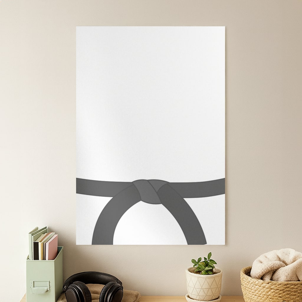 Black Belt Poster
