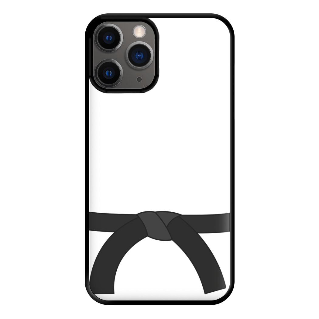 Black Belt Phone Case for iPhone 12 Pro Max