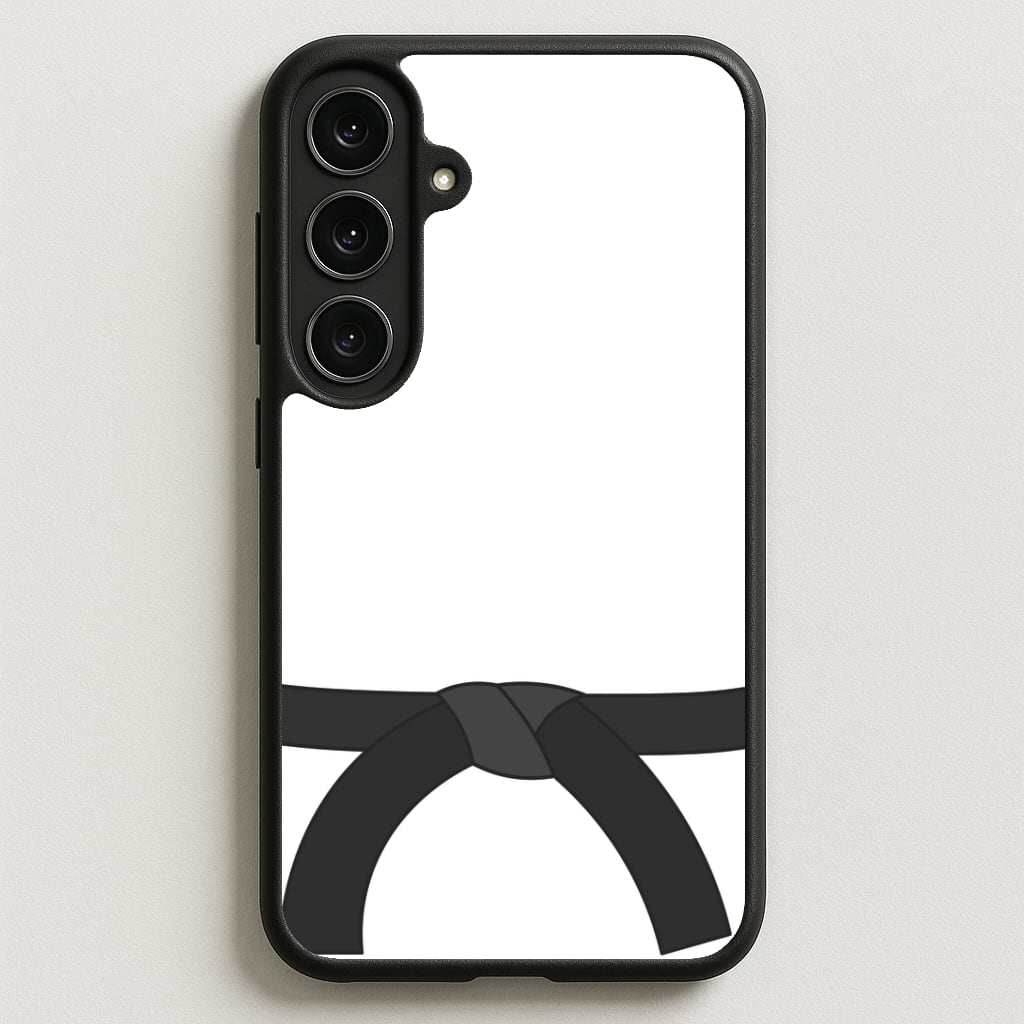 Black Belt Phone Case for Galaxy S25FE
