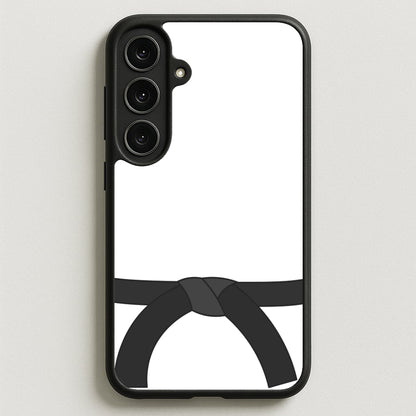 Black Belt Phone Case for Galaxy S25FE