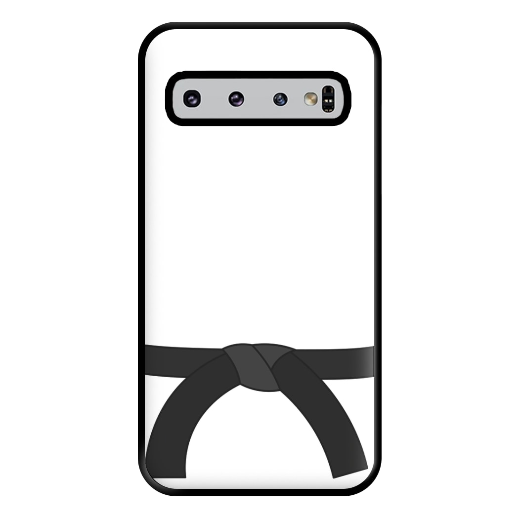 Black Belt Phone Case for Galaxy S10 Plus