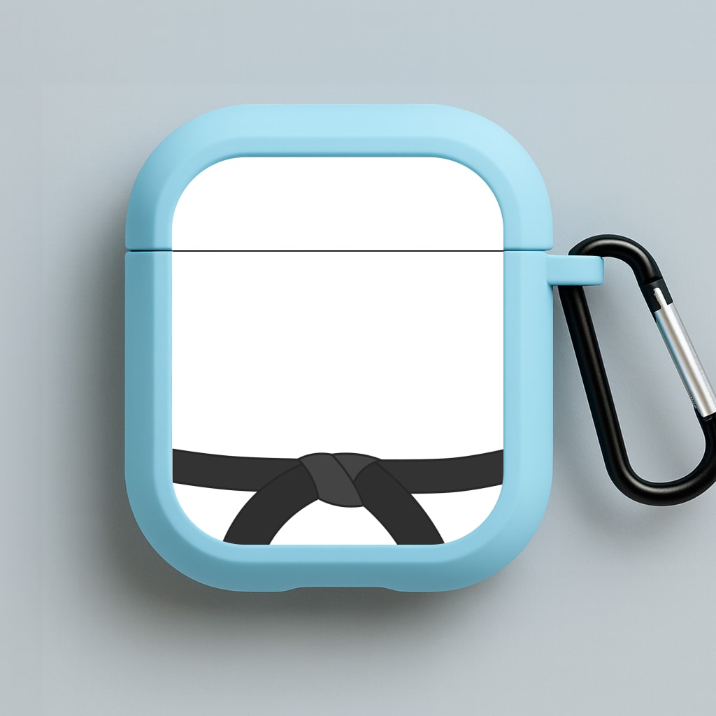 Black Belt Blue AirPods Case