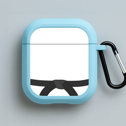 Black Belt Blue AirPods Case