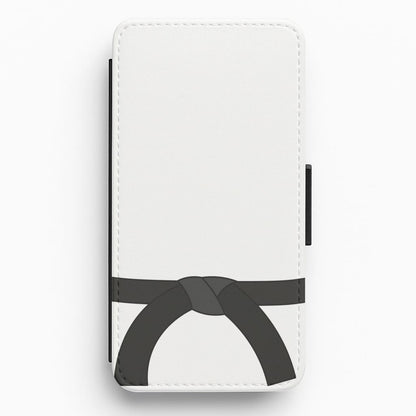 Black Belt Flip / Wallet Phone Case