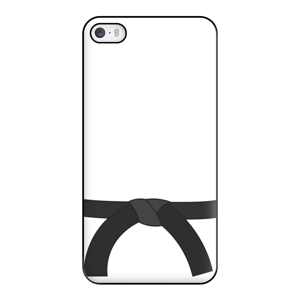 Black Belt Phone Case for iPhone 5 / 5s / SE 2016