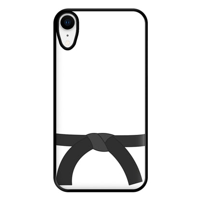 Black Belt Phone Case for iPhone XR