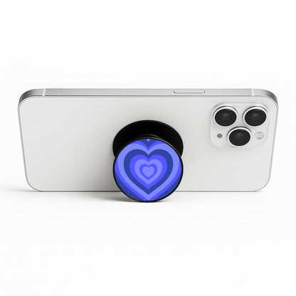Blue - Colourful Hearts Phone Stand