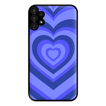 Blue - Colourful Hearts Phone Case for Galaxy A13