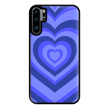 Blue - Colourful Hearts Phone Case for Huawei P30 Pro