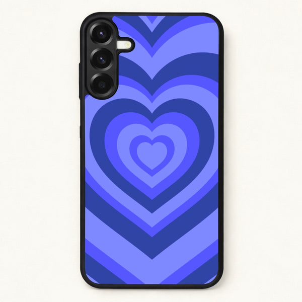 Blue - Colourful Hearts Phone Case for Galaxy A17