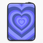 Blue - Colourful Hearts Universal Laptop Sleeve
