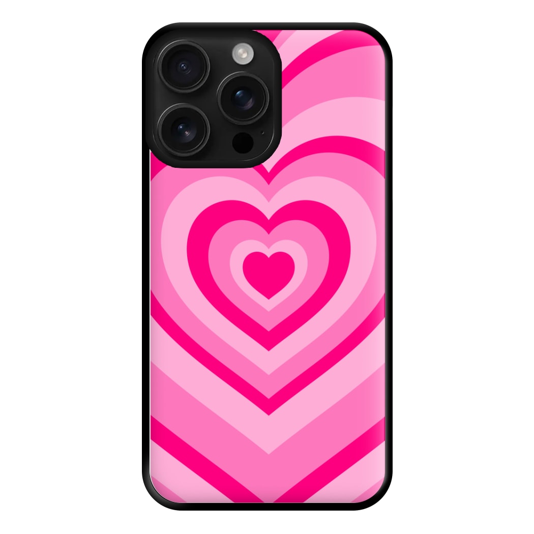 Pink - Colourful Hearts Phone Case