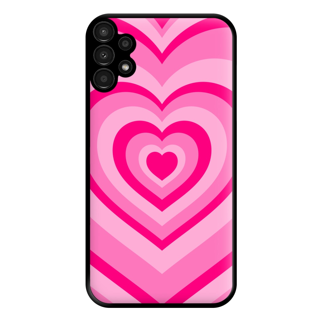 Pink - Colourful Hearts Phone Case for Galaxy A13