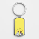 Troy And Abed In The Morning - Community Silver Keyring