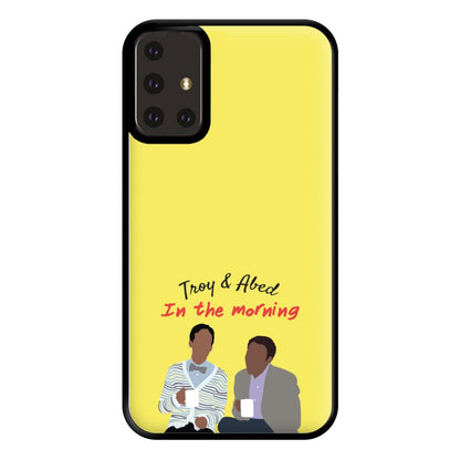 Troy And Abed In The Morning - Community Phone Case for Galaxy A71