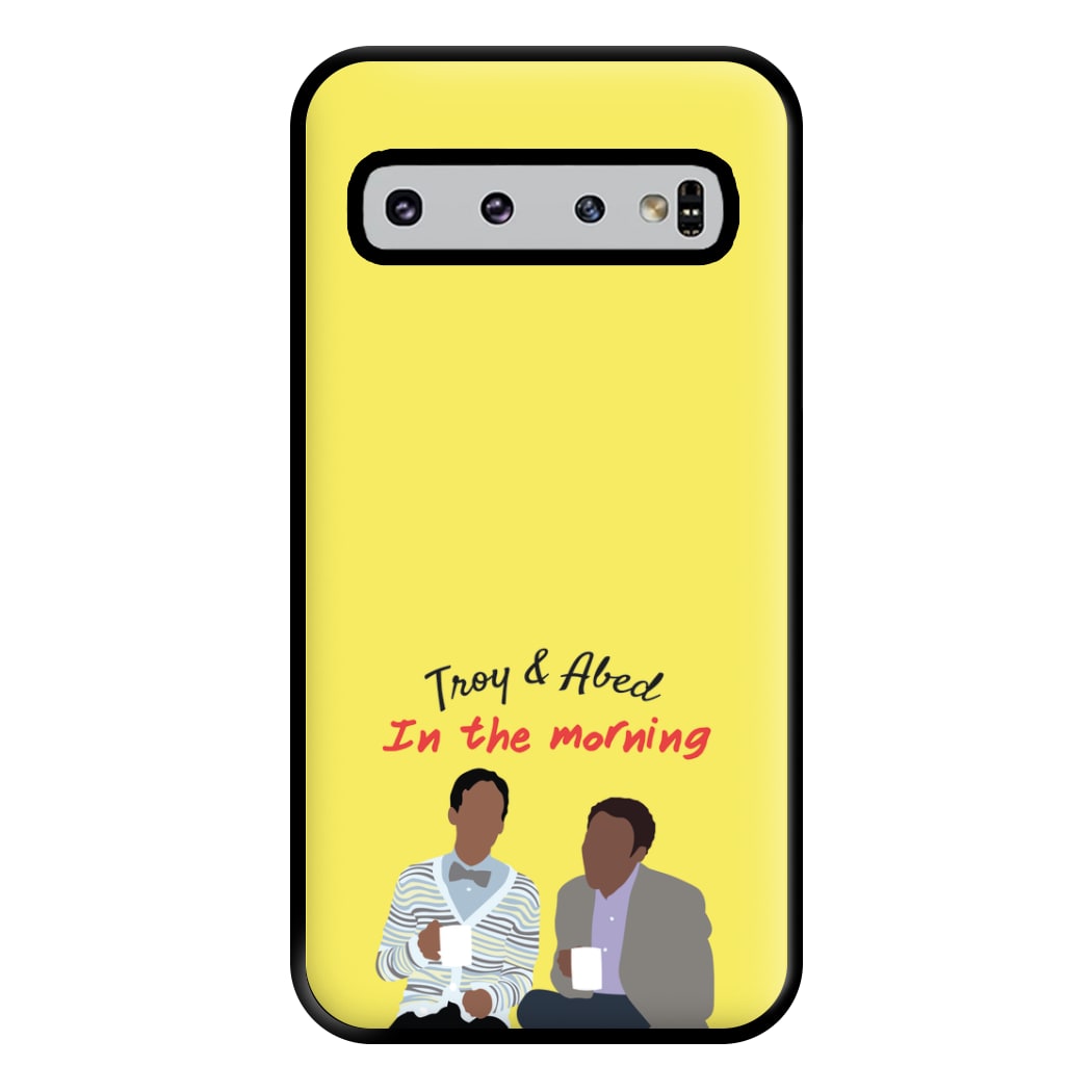 Troy And Abed In The Morning - Community Phone Case for Galaxy S10 Plus