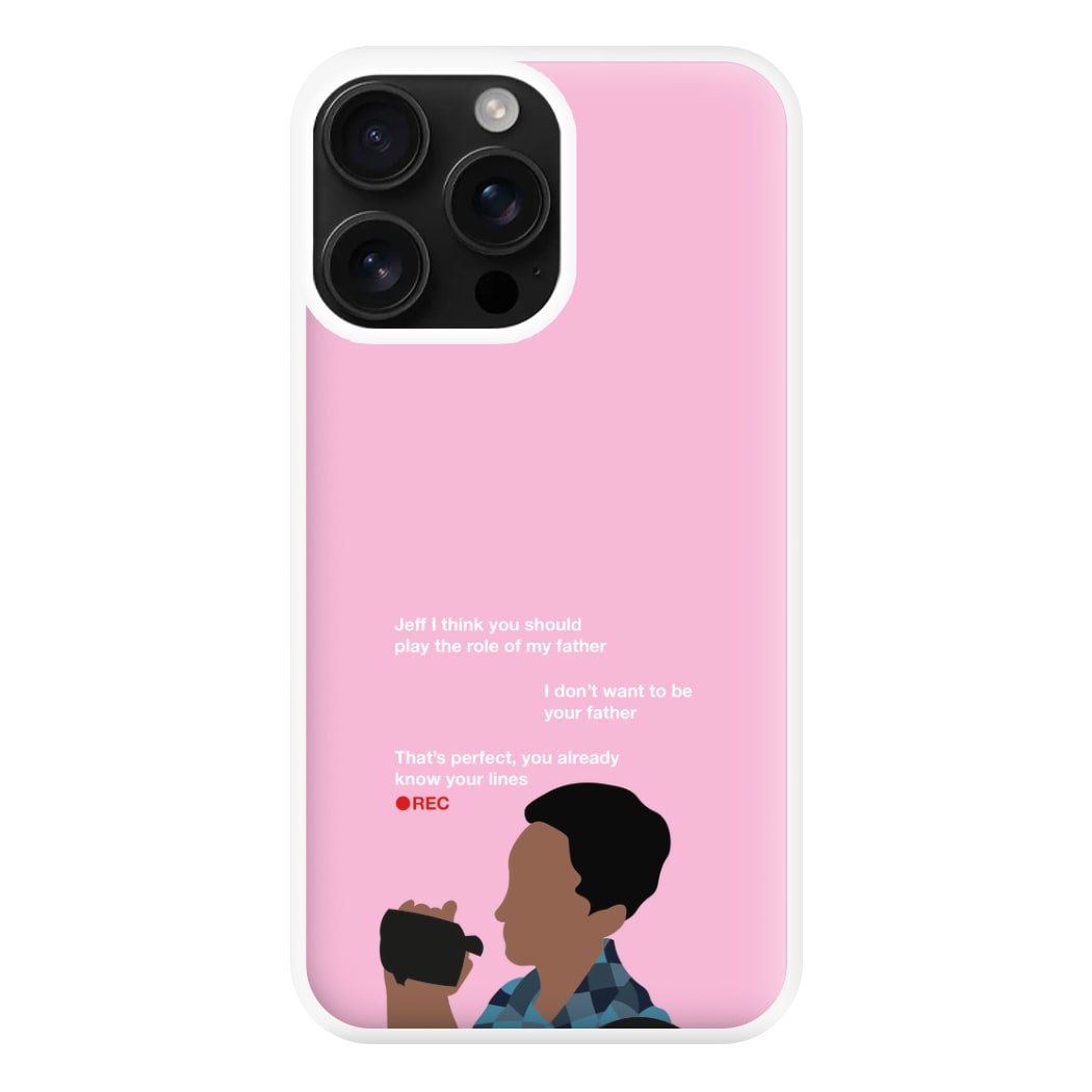 You Already Know Your Lines - Community Phone Case