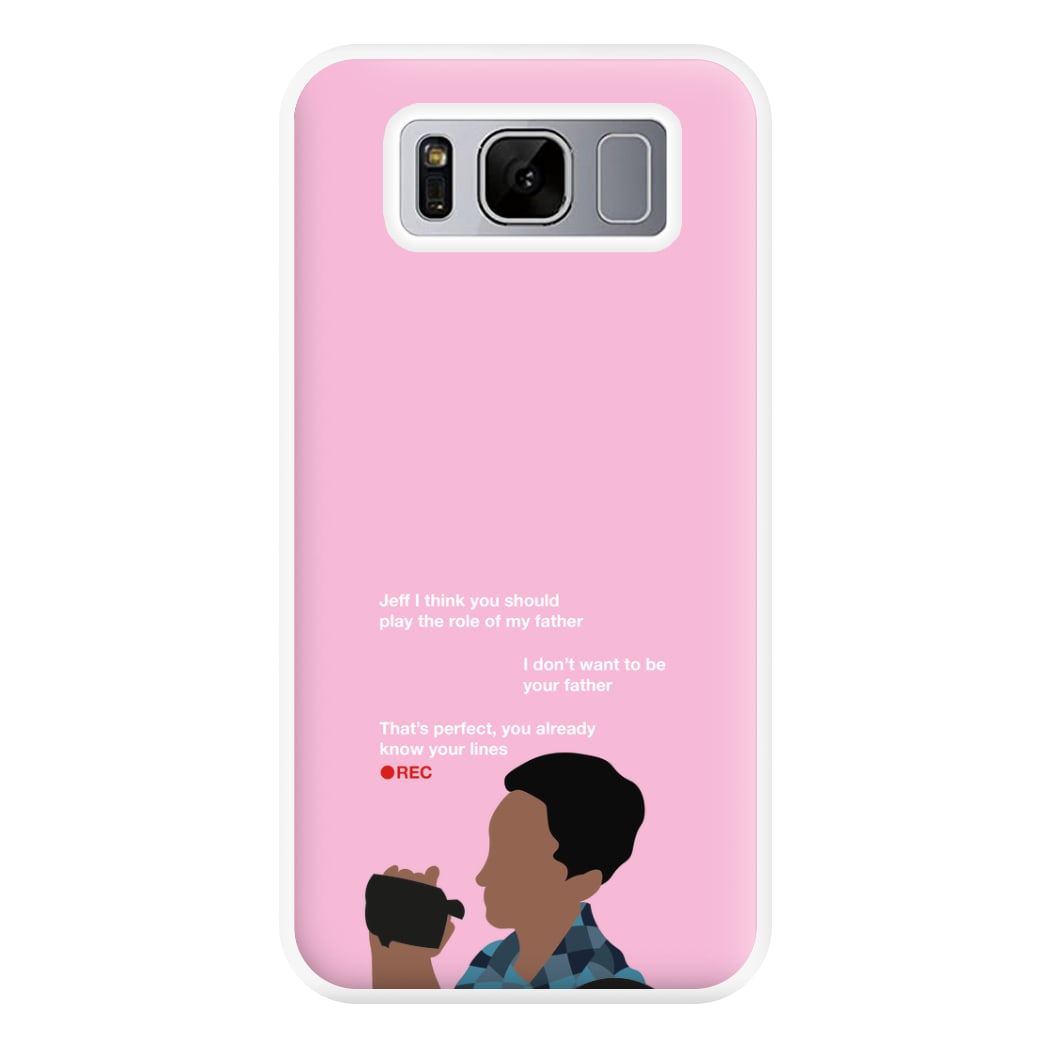 You Already Know Your Lines - Community Phone Case for Galaxy S8 Plus