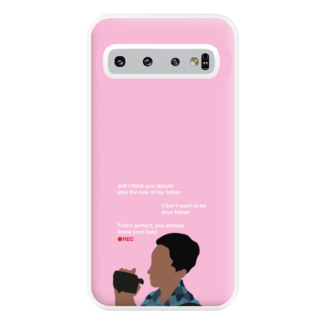 You Already Know Your Lines - Community Phone Case for Galaxy S10 Plus