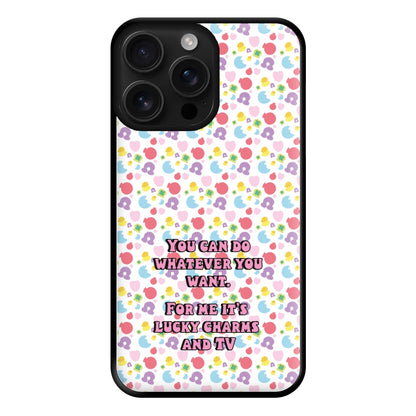 Lucky Charms And Tv- Community Phone Case for iPhone 16 Pro Max