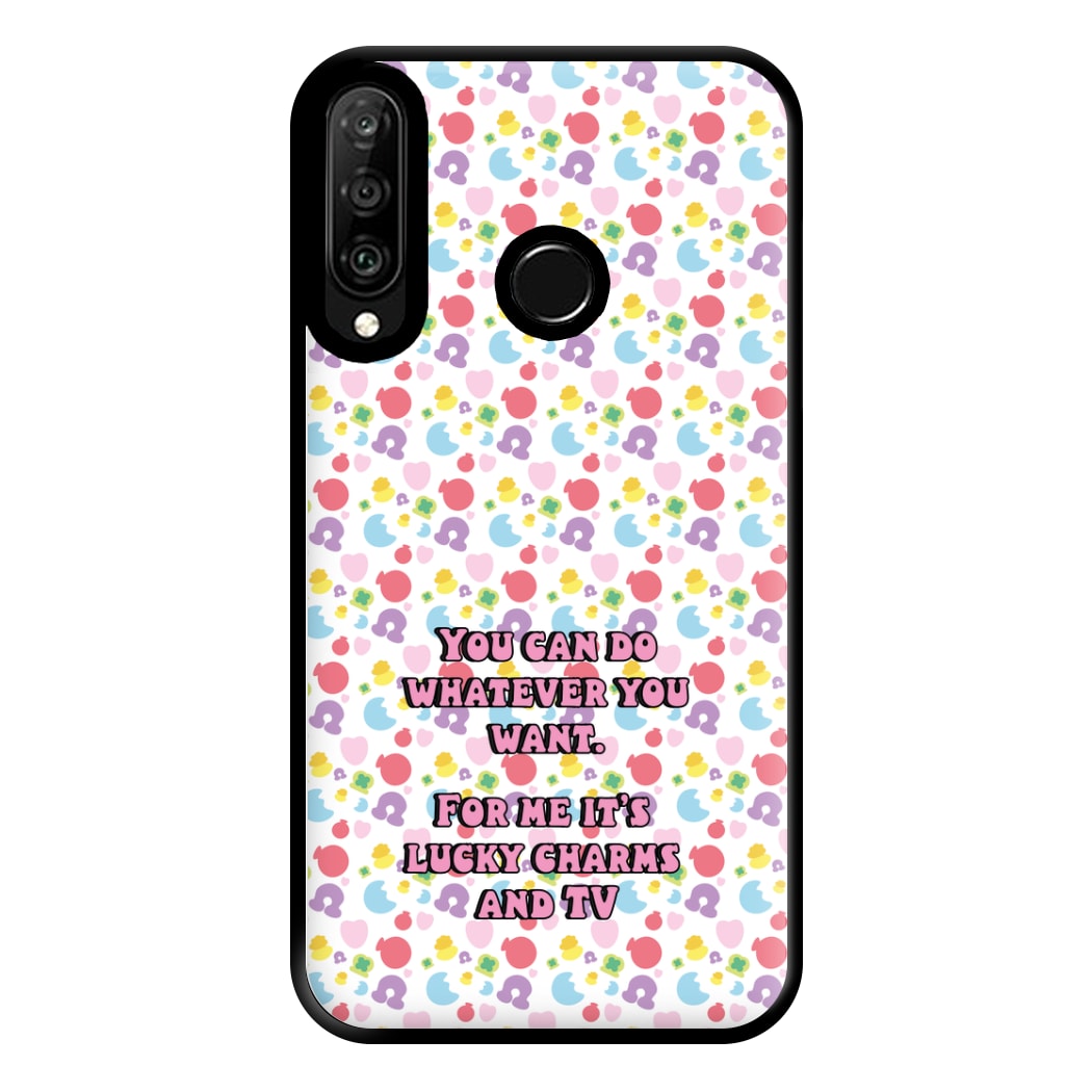 Lucky Charms And Tv- Community Phone Case for Huawei P30 Lite