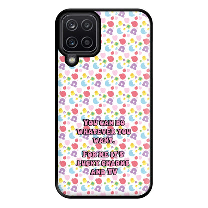 Lucky Charms And Tv- Community Phone Case for Galaxy A12