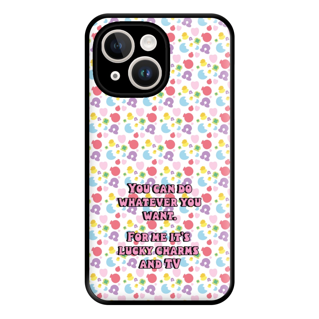 Lucky Charms And Tv- Community Phone Case for iPhone 14 Plus