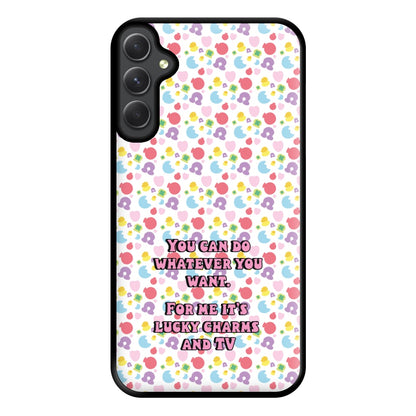 Lucky Charms And Tv- Community Phone Case for Galaxy A34