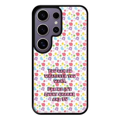 Lucky Charms And Tv- Community Phone Case for Galaxy S25 Ultra