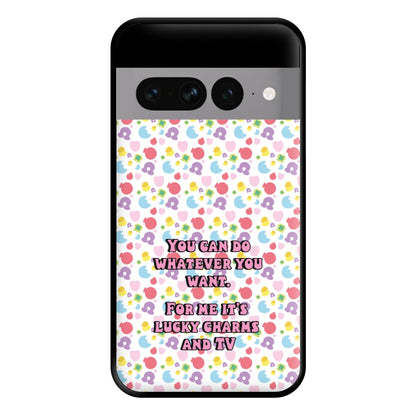 Lucky Charms And Tv- Community Phone Case for Google Pixel 7 Pro