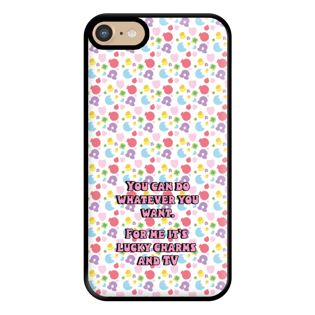 Lucky Charms And Tv- Community Phone Case for iPhone 6 / 7 / 8 / SE